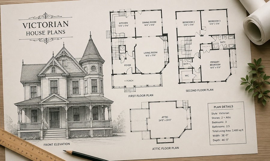 Victorian House Plans: Comparing Popular Layouts